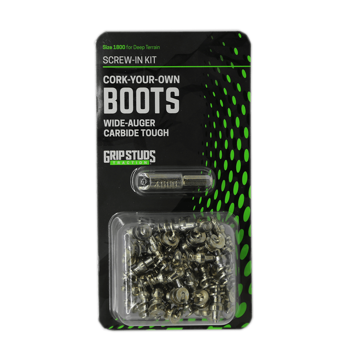 1800 Screw-In Boot Stud  Boot Kit (50 Studs w/ Power Installation Tool)